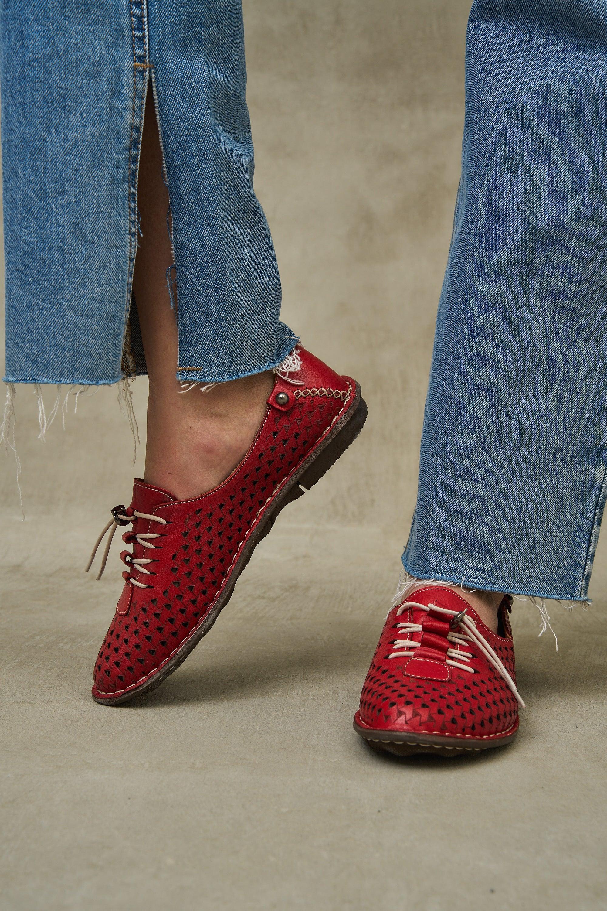JABIN Leather - Red - Image 2