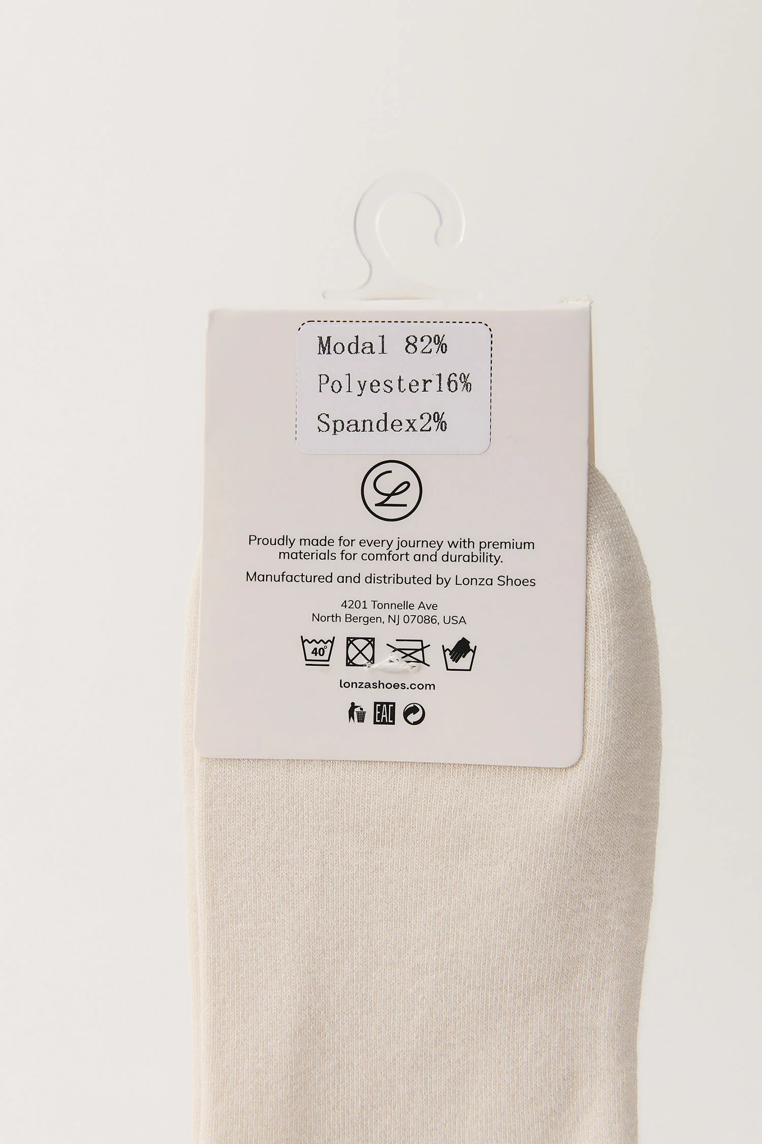 Salt Beige Premium Cotton Socks - Image 6