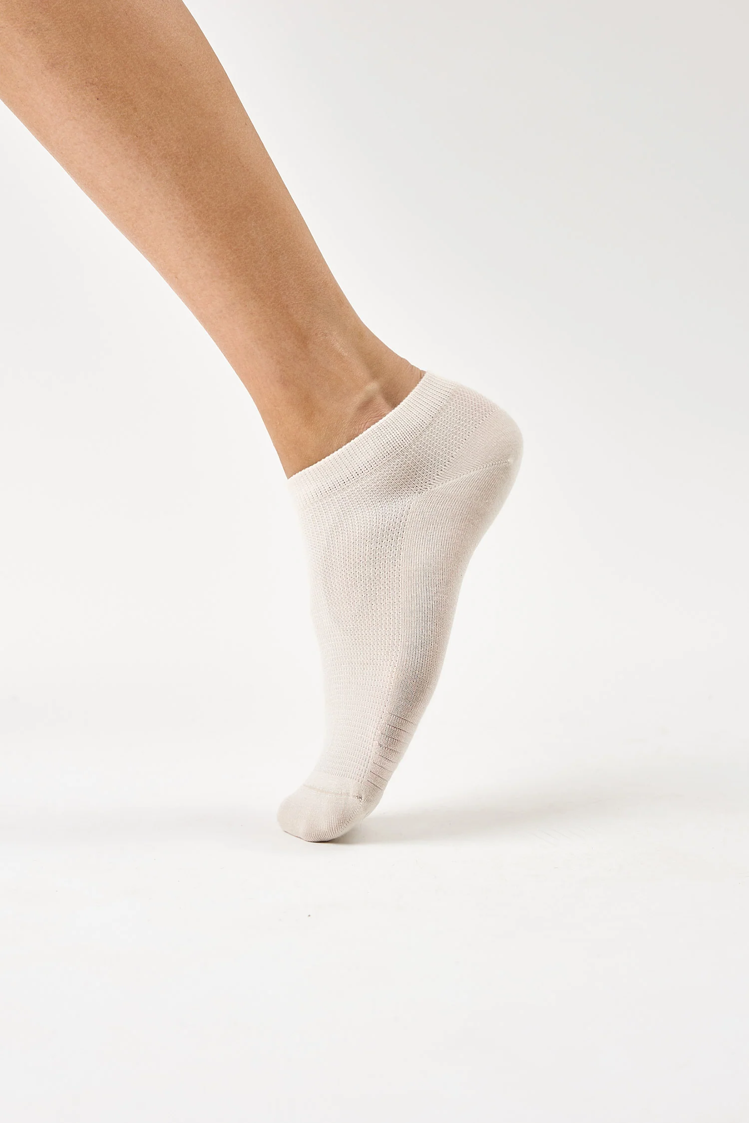 Stark Beige Premium Cotton Socks - Image 3