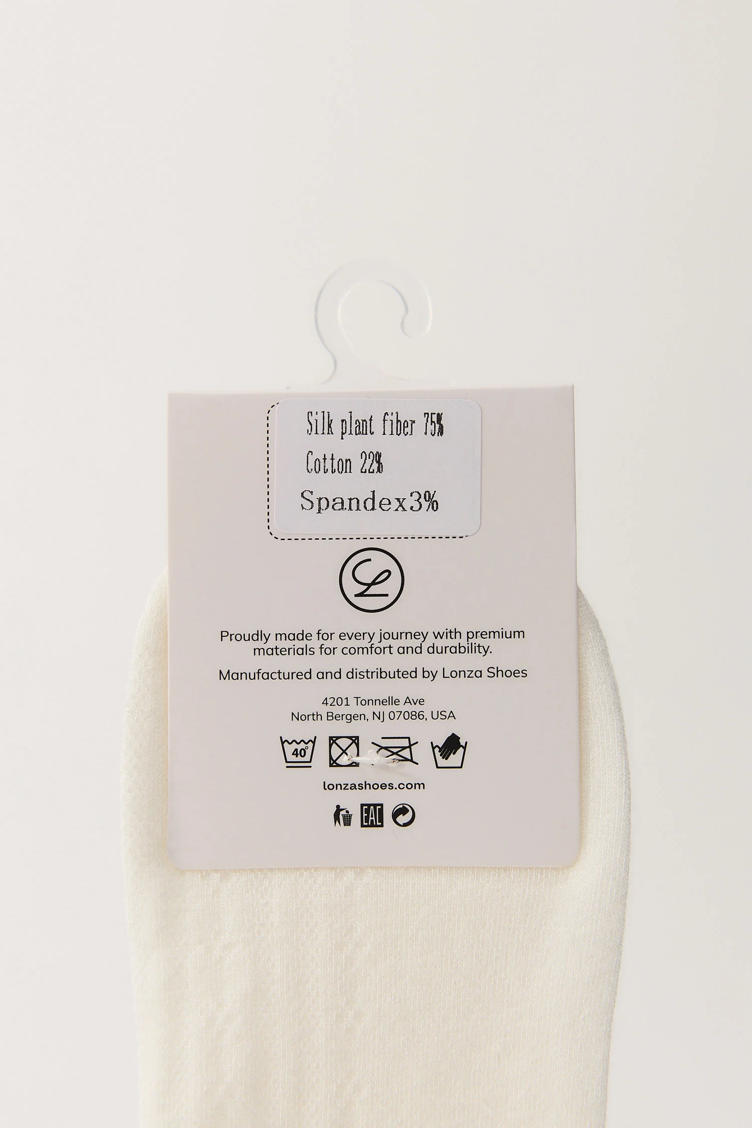 White Cotton Blossom Socks - Image 5